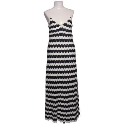 Maxi dress (Blue, White) from Hollister Cotton, Elastane, Polyester