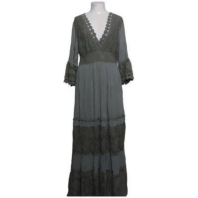 Maxi dress (Green) from J&L Cotton, Polyamide, Viscose