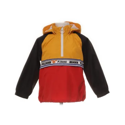 Anorak (Zwart, Geel, Rood) van Mini Rodini