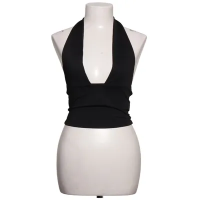 Haltertop (Zwart) van Shein Elastaan, Polyester