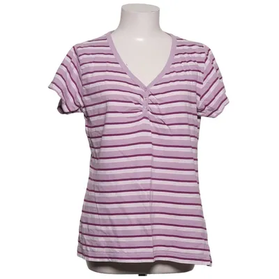 T-shirt (Purple, White) from Comfort Fashion Quality Cotton