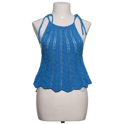 Tanktop (Blauw) van Zara Katoen