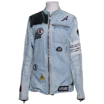 Jeansjacke (Blau, Mehrfarbig) von Be Edgy