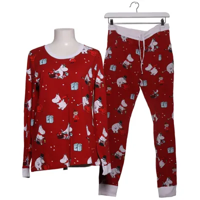 Pajamas (Red, Multicolored) from Silly Santa x Moomin Cotton, Elastane