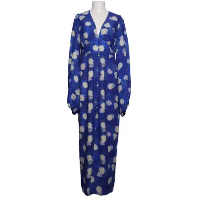 Långklänning (Blå, Flerfärgad) från Adoore Elastan, Polyester