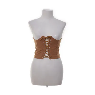 Corset (Brown) from Flash Polyester