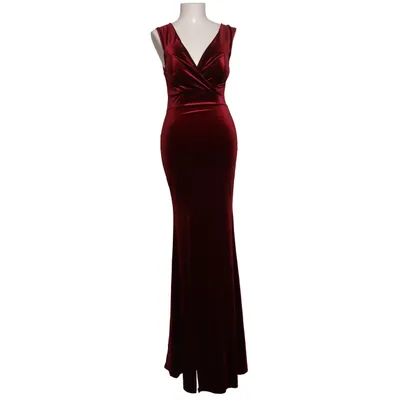 Robe de soirée (Rouge) Élasthane, Polyester