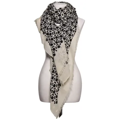 Sjal (Svart, Beige) från By Malene Birger
