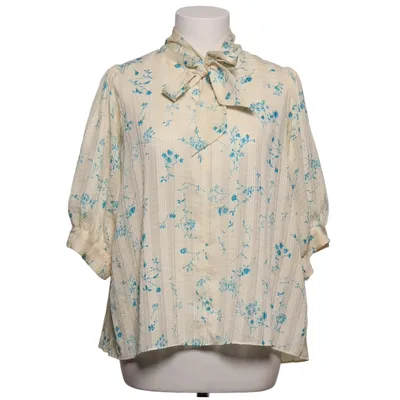 Strikblouse (Dorothe ss blouse aop 14018) van Samsøe & Samsøe Gerecycled polyester
