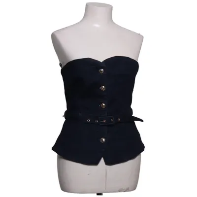Corset (Bleu) de Amisu Coton, Élasthane, Polyester