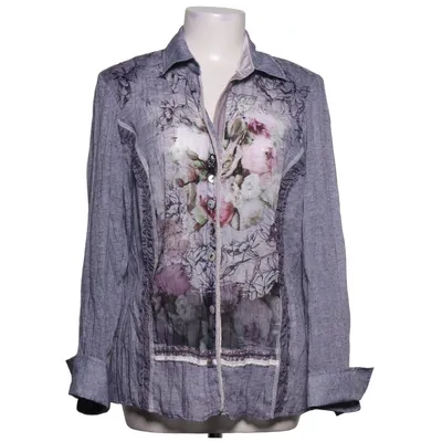Bluse (Grå, Flerfarvet) fra Just White Polyester