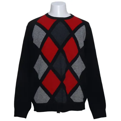 Pullover (Svart, Röd, Grå) från Wolsey Ull