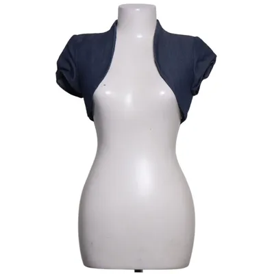 Bolero (Blau) von Rinascimento Baumwolle, Elasthan