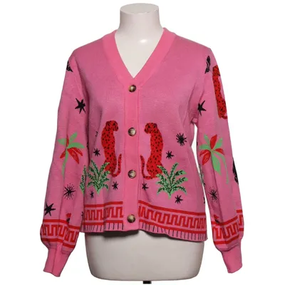 Cardigan (Rose, Multicolore) de Never Fully Dressed Polyamide, Polyester