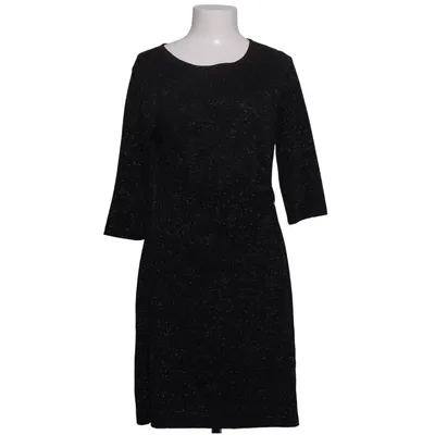 Klänning (Svart, Silverfärgad) från Viveca N Elastan, Metallfiber, Polyester