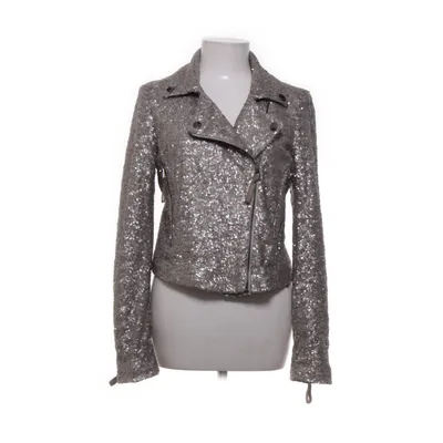 Bikerjacka (Silverfärgad) från Mango Casual Polyester