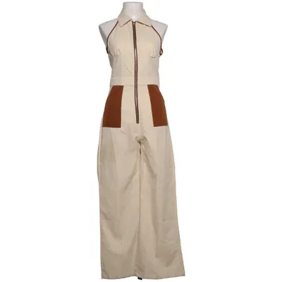 Jumpsuit (Beige, Brown) from Cider Polyester