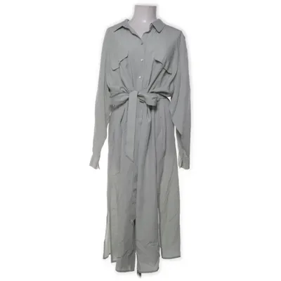 Skjortklänning (Grön) från Forever New Linne, Lyocell