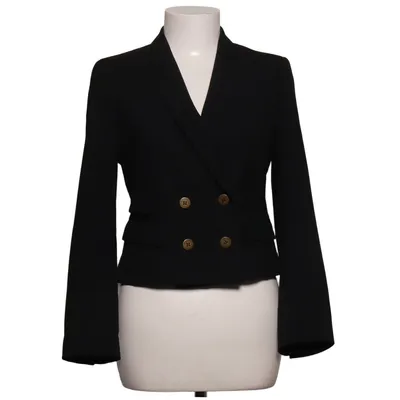 Kavaj (Svart) från Zara Basic Elastan, Polyester, Viskos