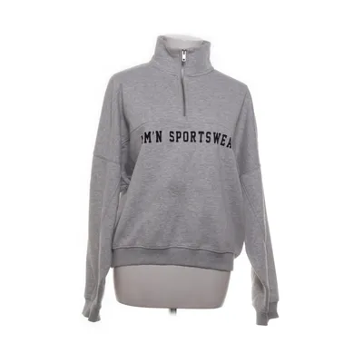 Collegetröja (Grå, Svart, Silverfärgad) från Aim'n