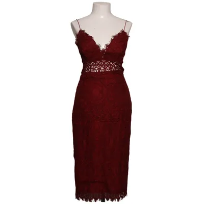 Cocktailklänning (Röd) från ASOS Bomull, Polyamid, Polyester, Viskos