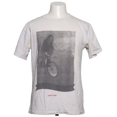 T-shirt (Vit, Grå) från Soulland Bomull