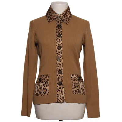 Cardigan (Marron, Multicolore) de Devernois Coton, Laine
