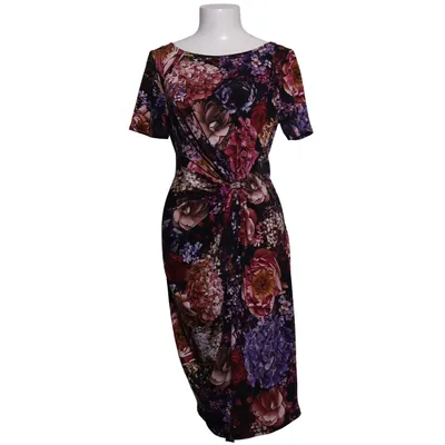 Jurk (Zwart, Meerkleurig) van Marks & Spencer Elastaan, Polyester
