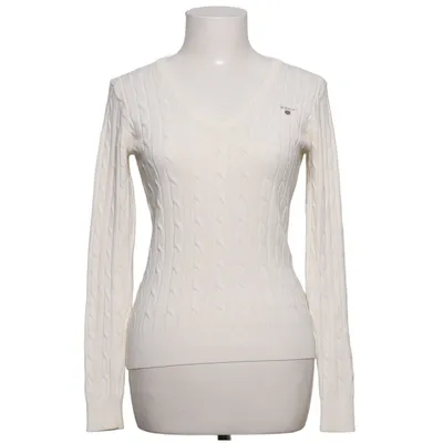 Sweater (White) from GANT Cotton, Elastane, Polyamide