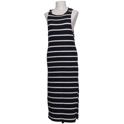 Maxi jurk (Blauw, Wit) van Hailys Katoen, Elastaan, Polyester
