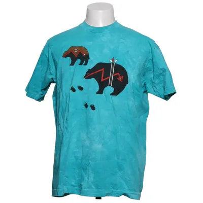 T-shirt (Groen) van Fruit of the Loom Katoen