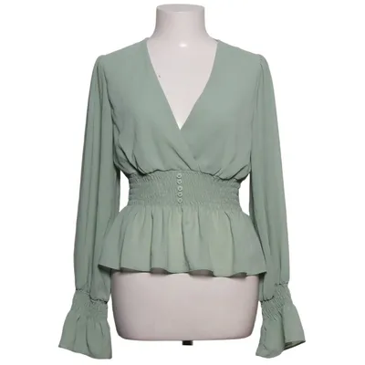 Peplum Top (Grün) von Amisu Polyester