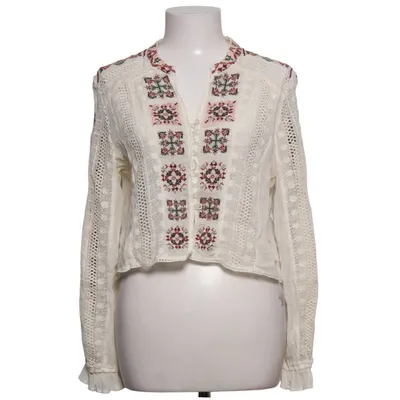 Blouse (White, Multicolored) from Zara Woman