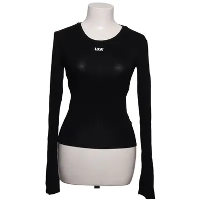 T-shirt à manches longues (Noir) de LXA Élasthane, Viscose