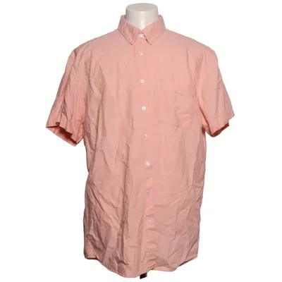 Short sleeve shirt (Pink) from Dressmann Cotton