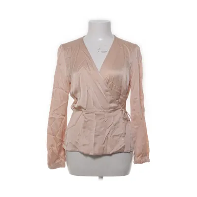 Wikkelblouse (Beige) van Zara Woman