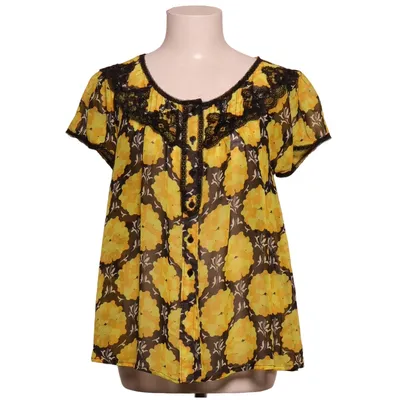 Top (Yellow, Black, Multicolored) from Kimchi Blue Polyester