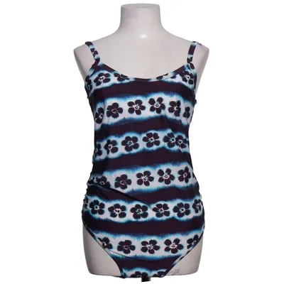 Swimsuit (Blue, Purple, White) from Motherline by KappAhl Elastane, Polyamide