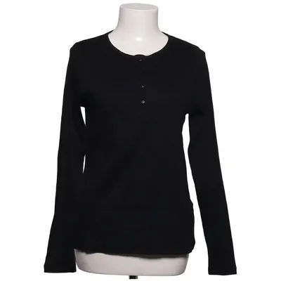 Henley T-shirt (Sort) fra Lindex
