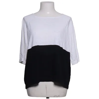 Top (Hvid, Sort) fra Chelsea Rose NYC Bomuld, Linned