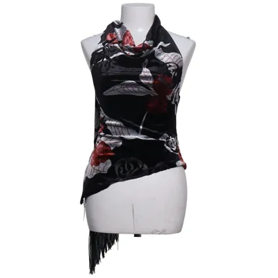 Halternecktopp (Svart, Röd, Flerfärgad) från Zara Elastan, Polyamid, Polyester