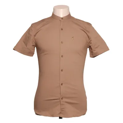 Korte mouwen shirt (Beige) van Father & Sons Katoen, Elastaan, Polyester