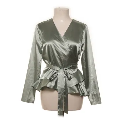 Wikkeltop (Groen) van Samsøe & Samsøe Elastaan, Polyester