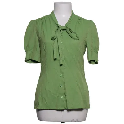 Pussy bow blouse (Green) from Femkit Cotton