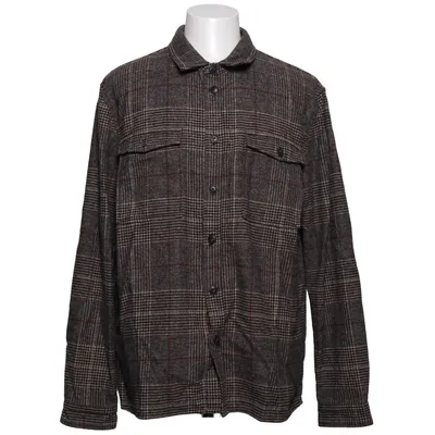 Skjortejakke (HAVEN WOOL CHECK HYBRID) fra Les Deux Polyester, Uld