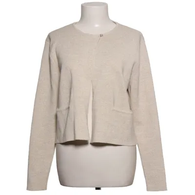 Cardigan (Beige) fra Sibin/Linnebjerg Akryl, Merinould