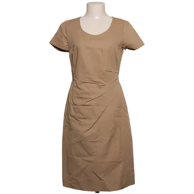 Jurk (Beige) van Hugo Boss Cupro