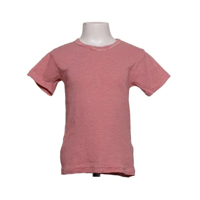 T-shirt (Rouge, Blanc) de Petit Bateau Coton