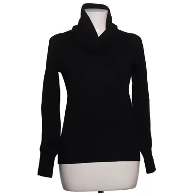 Rollkragenpullover (Schwarz) von M&S Collection Polyamid, Viskose