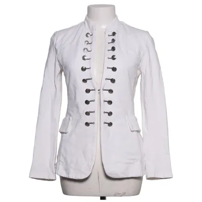 Blazer (Wit) van Chica London Katoen, Elastaan